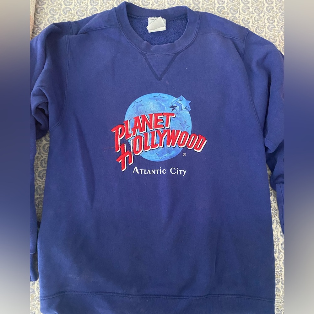 Planet Hollywood Sweatshirt  90’s vintage pre owned XS